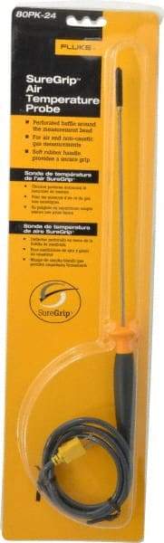 Fluke - -320 to 1500°F, Air and Gas, Thermocouple Probe - Exact Tool & Supply