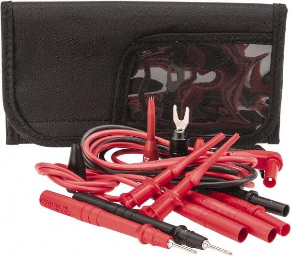 Pomona - 6 Piece, Test Lead Set - 600 Volt Max - Exact Tool & Supply