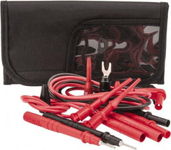 Pomona - 6 Piece, Test Lead Set - 600 Volt Max - Exact Tool & Supply