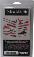 Pomona - Electrical Test Equipment Leads Set - Use with Digital Multimeters - Exact Tool & Supply