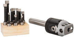 Value Collection - 2 Inch Body Diameter, Manual Offset Boring Head - Integral Shank, Straight Shank - Exact Tool & Supply