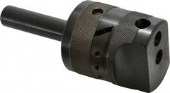 APT - 2-1/2" Body Diam, Manual Offset Boring Head - 4" Bore Diam, 1/2" Bar Hole Diam - Exact Tool & Supply