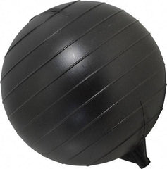 Watts - 8" Diam 3/8-16 Polyethylene Float - 140 Max Working psi - Exact Tool & Supply