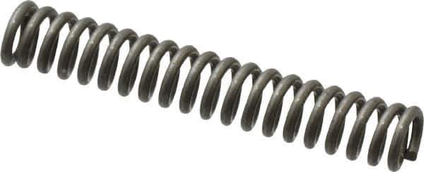 Value Collection - 0.12" OD, 0.02" Wire, 3/4" Free Length, Music Wire Compression Stock Springs Spring - 13.33 Lb Spring Rating - Exact Tool & Supply