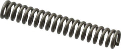 Value Collection - 0.12" OD, 0.02" Wire, 3/4" Free Length, Music Wire Compression Stock Springs Spring - 13.33 Lb Spring Rating - Exact Tool & Supply