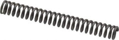 Value Collection - 0.12" OD, 0.02" Wire, 1" Free Length, Music Wire Compression Stock Springs Spring - 9.78 Lb Spring Rating - Exact Tool & Supply
