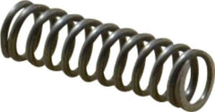 Value Collection - 0.18" OD, 0.026" Wire, 5/8" Free Length, Music Wire Compression Stock Springs Spring - 17.81 Lb Spring Rating - Exact Tool & Supply