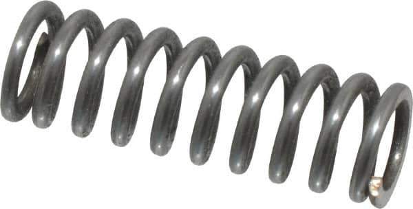 Value Collection - 0.24" OD, 0.035" Wire, 3/4" Free Length, Music Wire Compression Stock Springs Spring - 28.27 Lb Spring Rating - Exact Tool & Supply
