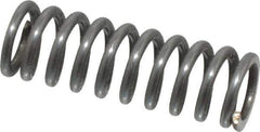 Value Collection - 0.24" OD, 0.035" Wire, 3/4" Free Length, Music Wire Compression Stock Springs Spring - 28.27 Lb Spring Rating - Exact Tool & Supply