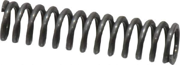 Value Collection - 0.24" OD, 0.035" Wire, 1" Free Length, Music Wire Compression Stock Springs Spring - 20.67 Lb Spring Rating - Exact Tool & Supply