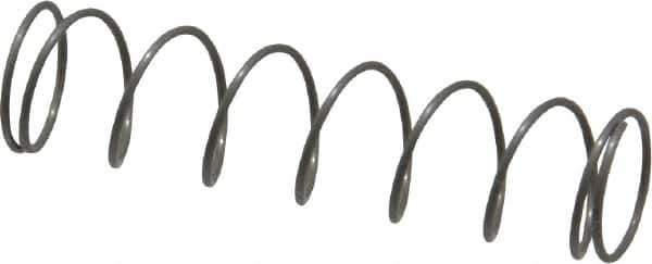 Value Collection - 0.3" OD, 0.02" Wire, 1-1/4" Free Length, Music Wire Compression Stock Springs Spring - 1.61 Lb Spring Rating - Exact Tool & Supply