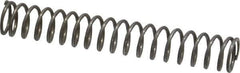 Value Collection - 0.3" OD, 0.032" Wire, 2" Free Length, Music Wire Compression Stock Springs Spring - 4.48 Lb Spring Rating - Exact Tool & Supply