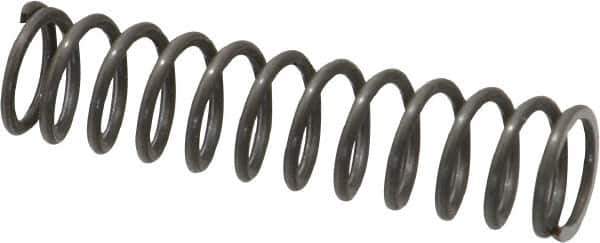 Value Collection - 0.3" OD, 0.035" Wire, 1-1/4" Free Length, Music Wire Compression Stock Springs Spring - 10.04 Lb Spring Rating - Exact Tool & Supply