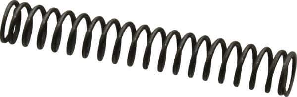 Value Collection - 0.3" OD, 0.035" Wire, 2" Free Length, Music Wire Compression Stock Springs Spring - 6.13 Lb Spring Rating - Exact Tool & Supply