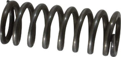 Value Collection - 0.3" OD, 0.041" Wire, 3/4" Free Length, Music Wire Compression Stock Springs Spring - 32.44 Lb Spring Rating - Exact Tool & Supply