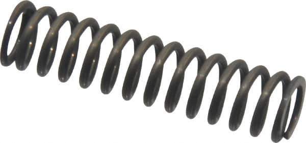 Value Collection - 0.3" OD, 0.041" Wire, 1-1/4" Free Length, Music Wire Compression Stock Springs Spring - 18.55 Lb Spring Rating - Exact Tool & Supply