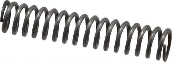 Value Collection - 0.3" OD, 0.041" Wire, 1-1/2" Free Length, Music Wire Compression Stock Springs Spring - 15.28 Lb Spring Rating - Exact Tool & Supply