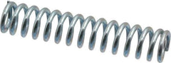 Value Collection - 0.3" OD, 0.047" Wire, 1-1/2" Free Length, Music Wire Compression Stock Springs Spring - 27.03 Lb Spring Rating - Exact Tool & Supply