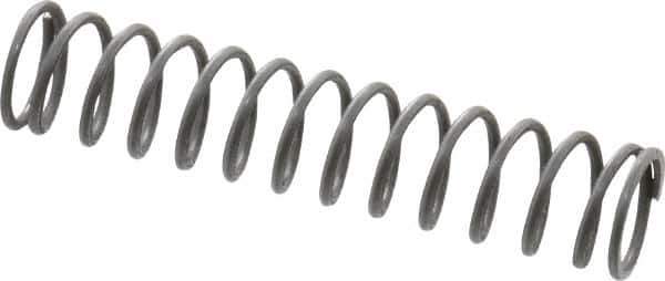 Value Collection - 0.36" OD, 0.035" Wire, 1-3/4" Free Length, Music Wire Compression Stock Springs Spring - 5.16 Lb Spring Rating - Exact Tool & Supply
