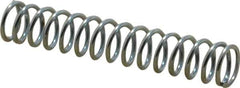 Value Collection - 0.36" OD, 0.041" Wire, 2" Free Length, Music Wire Compression Stock Springs Spring - 7.91 Lb Spring Rating - Exact Tool & Supply