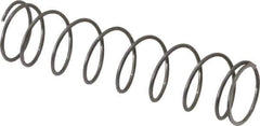 Value Collection - 0.42" OD, 0.028" Wire, 1-3/4" Free Length, Music Wire Compression Stock Springs Spring - 1.97 Lb Spring Rating - Exact Tool & Supply
