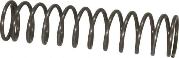 Value Collection - 0.42" OD, 0.041" Wire, 1-3/4" Free Length, Music Wire Compression Stock Springs Spring - 7.07 Lb Spring Rating - Exact Tool & Supply