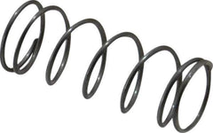 Value Collection - 0.48" OD, 0.035" Wire, 1-1/4" Free Length, Music Wire Compression Stock Springs Spring - 4.91 Lb Spring Rating - Exact Tool & Supply