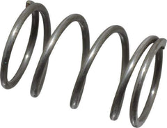 Value Collection - 0.48" OD, 0.041" Wire, 3/4" Free Length, Music Wire Compression Stock Springs Spring - 14.47 Lb Spring Rating - Exact Tool & Supply