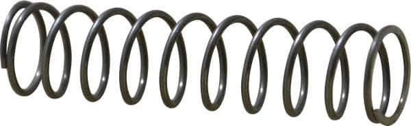 Value Collection - 0.48" OD, 0.041" Wire, 2" Free Length, Music Wire Compression Stock Springs Spring - 5.04 Lb Spring Rating - Exact Tool & Supply