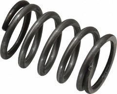 Value Collection - 0.48" OD, 0.054" Wire, 3/4" Free Length, Music Wire Compression Stock Springs Spring - 39.06 Lb Spring Rating - Exact Tool & Supply