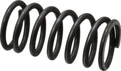 Value Collection - 0.48" OD, 0.054" Wire, 1" Free Length, Music Wire Compression Stock Springs Spring - 28.11 Lb Spring Rating - Exact Tool & Supply