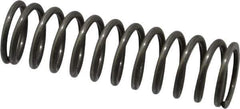 Value Collection - 0.72" OD, 0.08" Wire, 2-1/2" Free Length, Music Wire Compression Stock Springs Spring - 22.02 Lb Spring Rating - Exact Tool & Supply