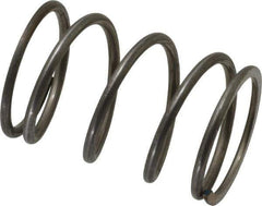 Value Collection - 0.975" OD, 0.08" Wire, 1-1/2" Free Length, Music Wire Compression Stock Springs Spring - 23.69 Lb Spring Rating - Exact Tool & Supply