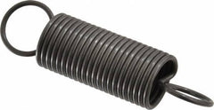 Made in USA - 3/4" OD, 20.24 Lb Max Load, 5.71" Max Ext Len, 0.072" Wire Diam Spring - 3.25 Lb/In Rating, 3.25 Lb Init Tension, 3" Free Length - Exact Tool & Supply