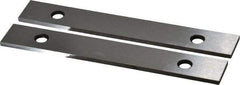 Value Collection - 6" Long x 7/8" High x 1/8" Thick, Tool Steel Parallel - 0.0002" Parallelism, Sold as Matched Pair - Exact Tool & Supply