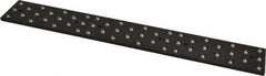 TE-CO - 18" Ball Bearing Parallels - 54 Balls, 1/4" Thick, 2-1/2" Plate Width, 3/8" Ball Diam, Black Oxide - Exact Tool & Supply