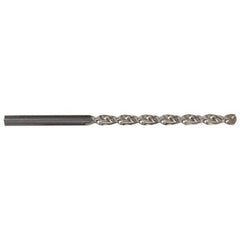 Taper Length Drill Bit: 0.1730″ Dia, 130 ° Bright/Uncoated, RH Cut, Parabolic Flute, Cylindrical Shank, Series 535