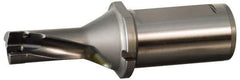 Kennametal - 76mm Max Drill Depth, 4xD, 19mm Diam, Indexable Insert Drill - 2 Inserts, 32mm Shank Diam, Whistle Notch Shank - Exact Tool & Supply