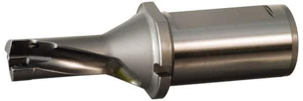 Kennametal - 46.5mm Max Drill Depth, 3xD, 15.5mm Diam, Indexable Insert Drill - 2 Inserts, 20mm Shank Diam, Whistle Notch Shank - Exact Tool & Supply