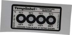 Tempil - 52/66/79/93°C Temp Indicating Label - Exact Tool & Supply
