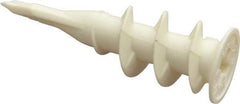 Buildex - #6 to 8 Screw, 0.2812" Diam, 1-5/8" Long, 3/8 to 3/4" Thick, Self Drilling Drywall & Hollow Wall Anchor - Plastic, Grade 6/6, Use in Drywall - Exact Tool & Supply