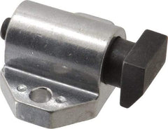 Gibraltar - 2" Body Width x 1-3/8" Body Len, 1/4" Stroke Len, 1-1/2" Btw Mt Hole Ctrs, 1-7/32" Btw Mt Hole & Edge, Tangless Square Spring Locating Stop - 32 Lb Mid End Force, 3/4" Stop Head Width x 3/4" Stop Head Height - Exact Tool & Supply