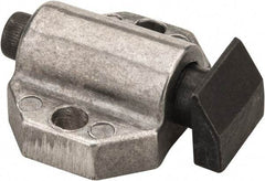 Gibraltar - 7/8" Body Width x 11/16" Body Len, 1/8" Stroke Len, 21/32" Btw Mt Hole Ctrs, 19/32" Btw Mt Hole & Edge, Tangless Square Spring Locating Stop - 10 Lb Mid End Force, 3/8" Stop Head Width x 3/8" Stop Head Height - Exact Tool & Supply