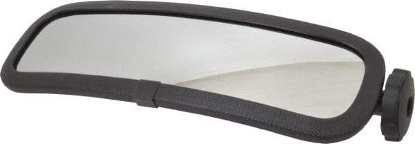 Made in USA - Indoor & Outdoor Convex Safety, Traffic & Inspection Mirrors - Glass Lens, 4" High - Exact Tool & Supply