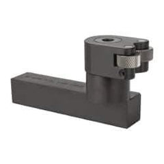 Knurlcraft - RH Cut, Diamond & Straight, 1" Wide 1" High x 5" Long Square Shank, Self Centering Bump Knurlers - 2 Knurls Required (Included), 3/4" Diam x 3/8" Wide Face, 1/4" Hole Diam, Series E - Exact Tool & Supply