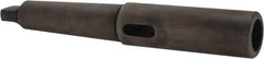 Scully Jones - MT3 Inside Morse Taper, MT4 Outside Morse Taper, Extension Sleeve - Hardened & Ground Throughout, 4-7/8" Projection, 1.44" Body Diam - Exact Tool & Supply