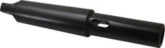 Scully Jones - MT3 Inside Morse Taper, MT5 Outside Morse Taper, Extension Sleeve - Hardened & Ground Throughout, 4-7/8" Projection, 1.88" Body Diam - Exact Tool & Supply