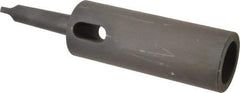 Scully Jones - MT5 Inside Morse Taper, MT3 Outside Morse Taper, Extension Sleeve - Hardened & Ground Throughout, 2-3/8" Projection, 2.38" Body Diam - Exact Tool & Supply