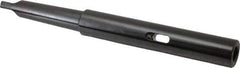 Scully Jones - MT1 Inside Morse Taper, MT2 Outside Morse Taper, Extension Sleeve - Hardened & Ground Throughout, 5-1/4" Projection, 0.88" Body Diam - Exact Tool & Supply