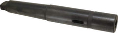 Scully Jones - MT3 Inside Morse Taper, MT5 Outside Morse Taper, Extension Sleeve - Hardened & Ground Throughout, 7-5/8" Projection, 1.88" Body Diam - Exact Tool & Supply